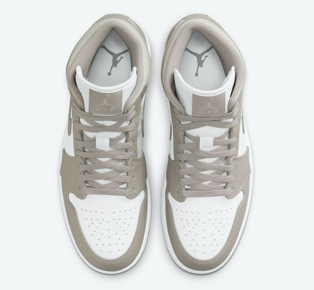 Air Jordan 1 Mid Linen Sneakers - Elite Edition | Must-Cop