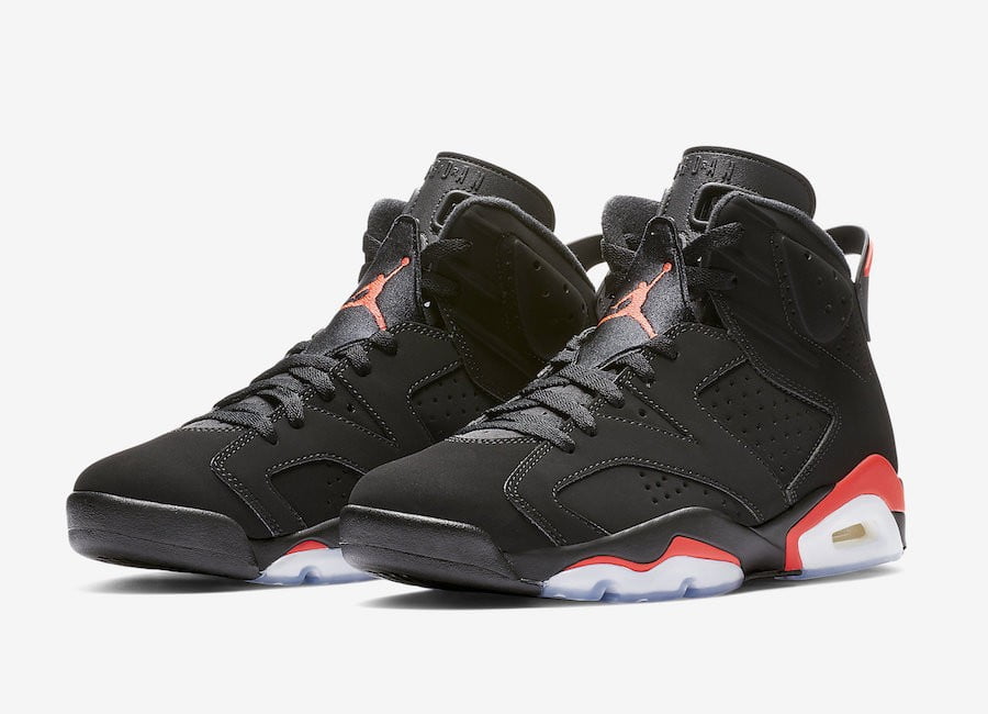 Air Jordan 6 Infrared Retro 2019 Sneakers - All-Day Comfort