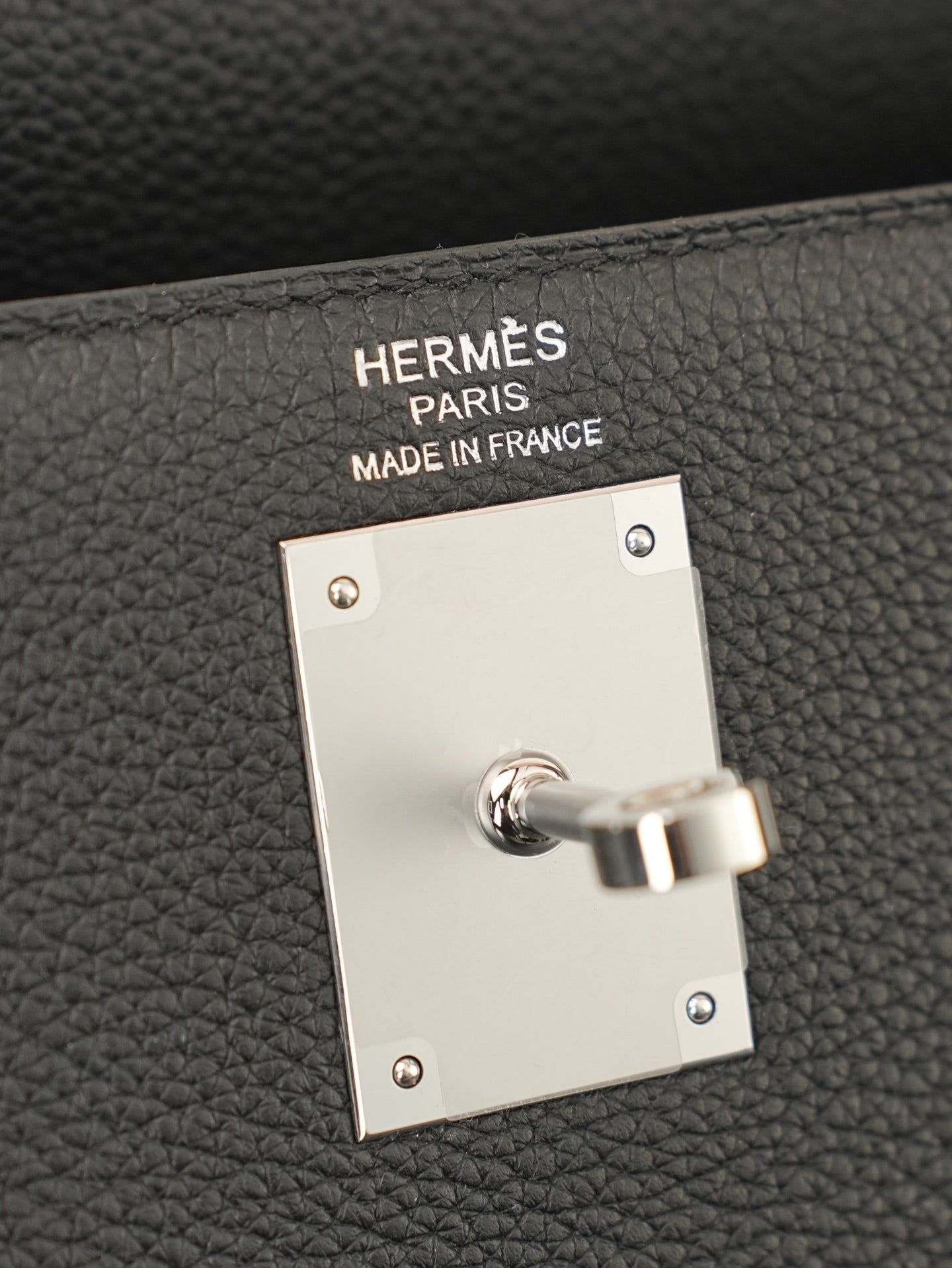 Hermes 2026 Maxi Kelly 42cm Bag Black Togo Leather 284505