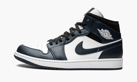Jordan 1 Mid Armory Navy Sneakers - Hall of Fame | Designer Kicks