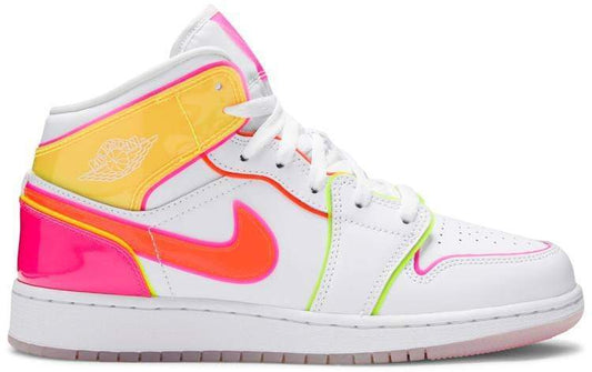 Wmns Air Jordan 1 Mid SE ¡®Edge Glow¡¯ Revered Footwear Sneakers - Heritage E...