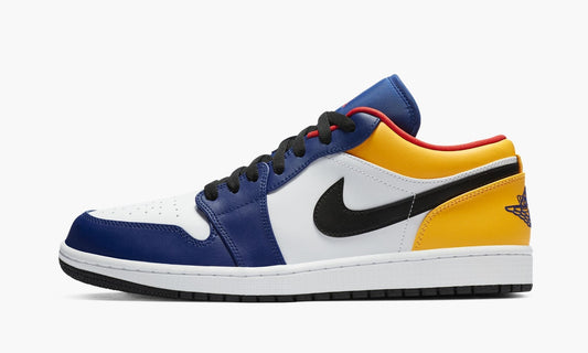 Air Jordan 1 Low Deep Royal / Yellow Sneakers - Court Icon