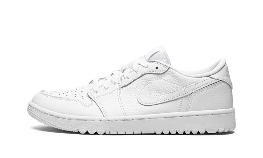 Air Jordan 1 Low Golf “Triple White” Sneakers - Court Classic