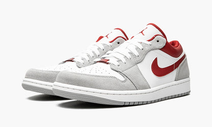 AIR JORDAN 1 LOW SE “White / Grey / Red” Sneakers - Retro Runner