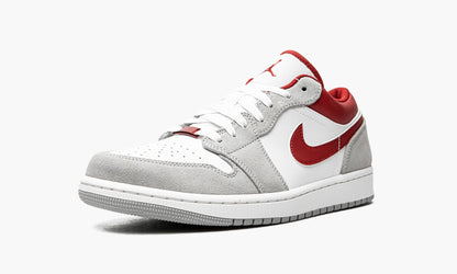 AIR JORDAN 1 LOW SE “White / Grey / Red” Sneakers - Retro Runner