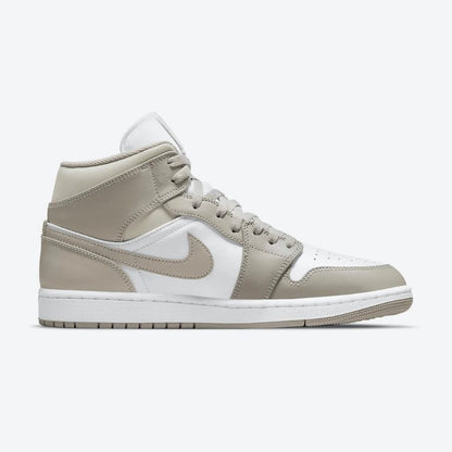Air Jordan 1 Mid Linen Sneakers - Elite Edition | Must-Cop