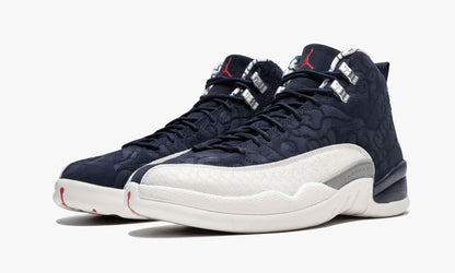 Air Jordan 12 Retro PRM “International Flight” Sneakers - OG Colorway