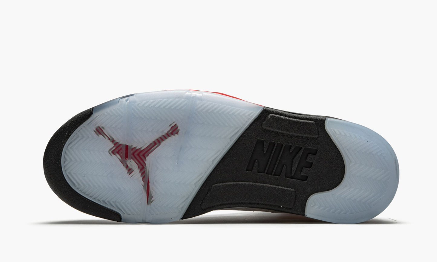 Air Jordan 5 Retro “Fire Red Silver Tongue 2020” Sneakers - OG Colorway