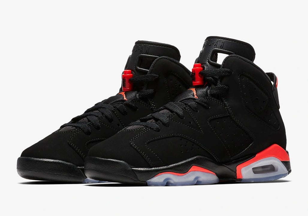 Air Jordan 6 Infrared Retro 2019 Sneakers - All-Day Comfort