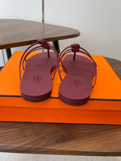 HM 26ss Pig Nose Sandals Rubber