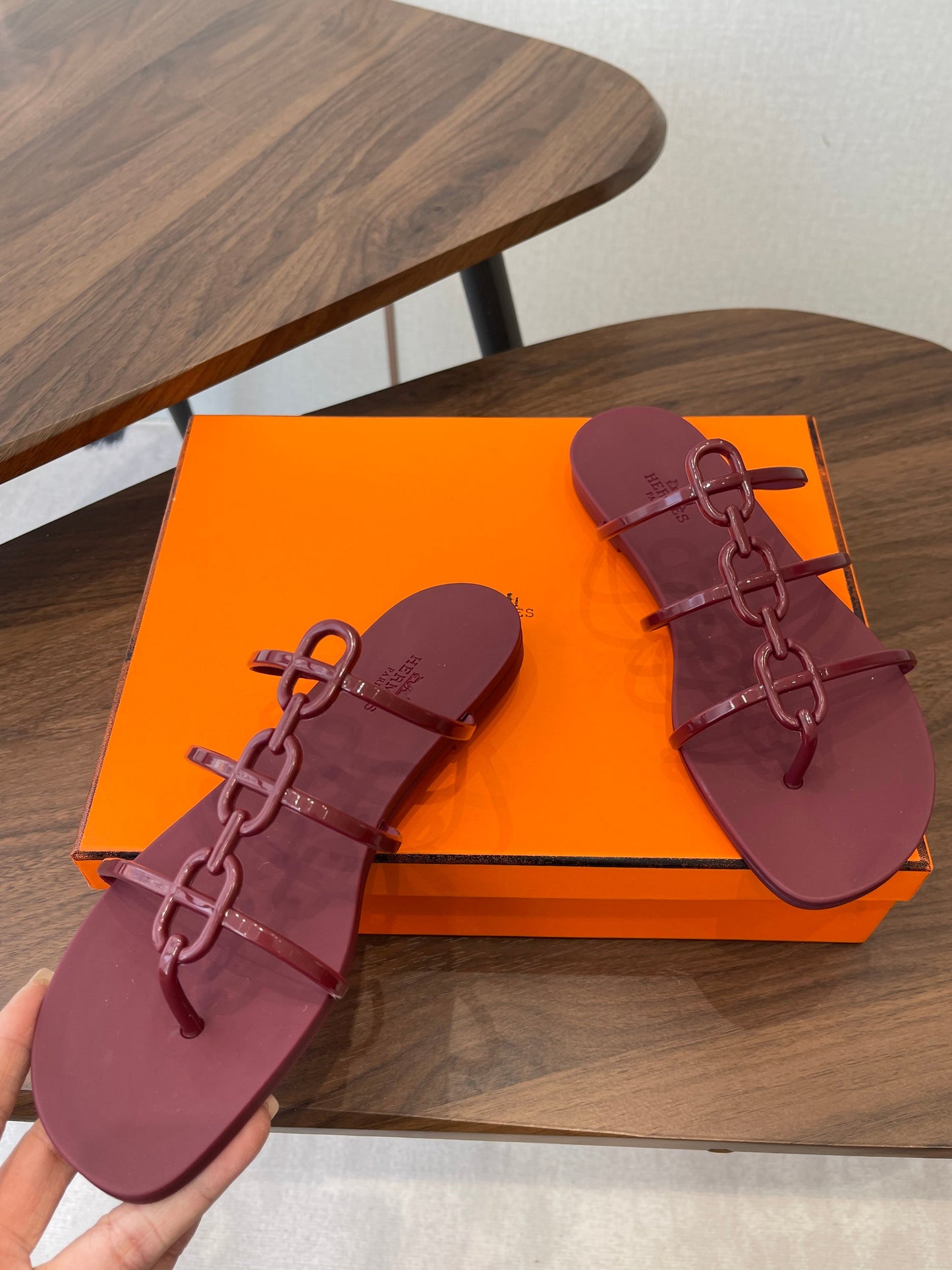 HM 26ss Pig Nose Sandals Rubber