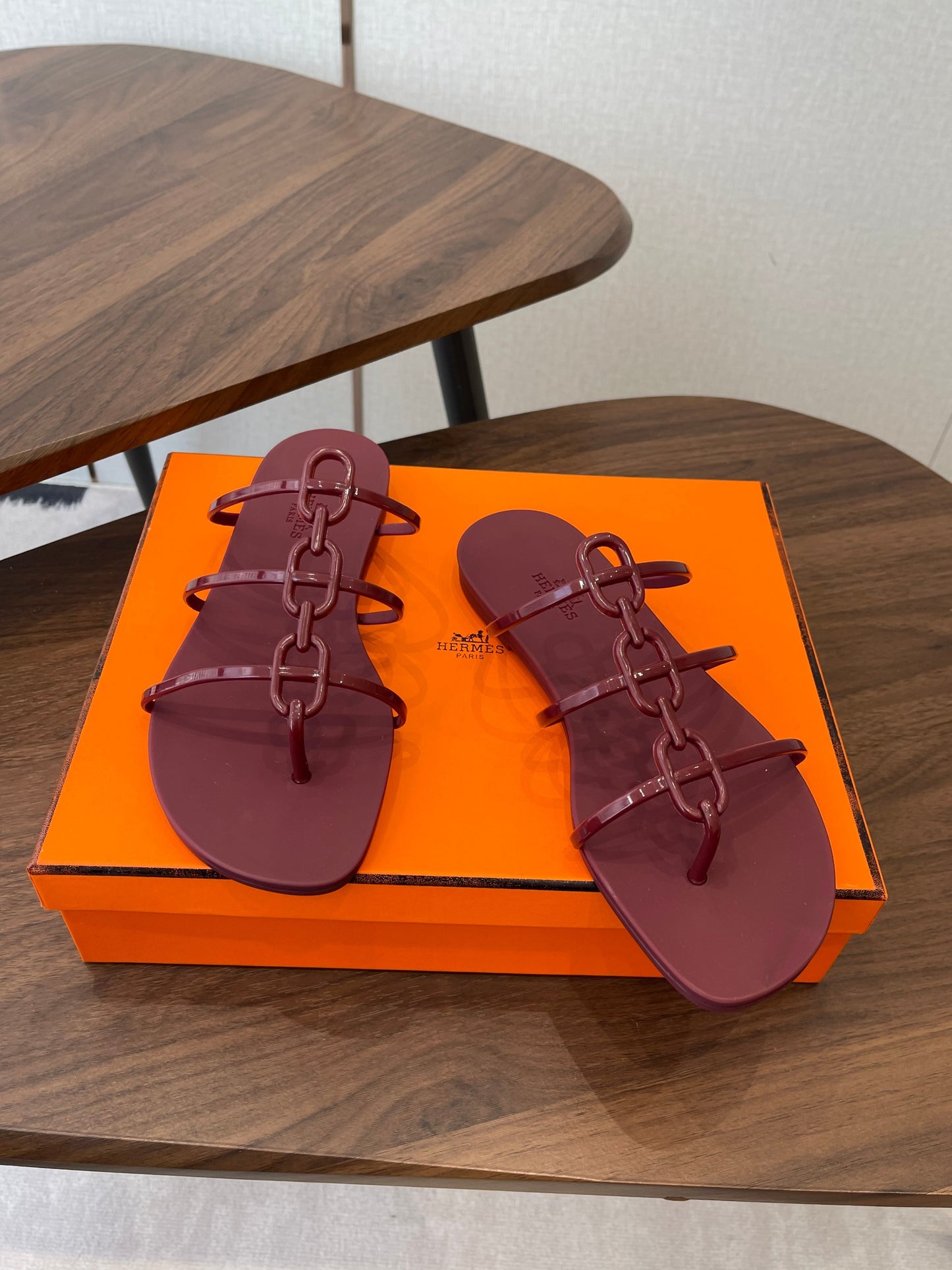HM 26ss Pig Nose Sandals Rubber