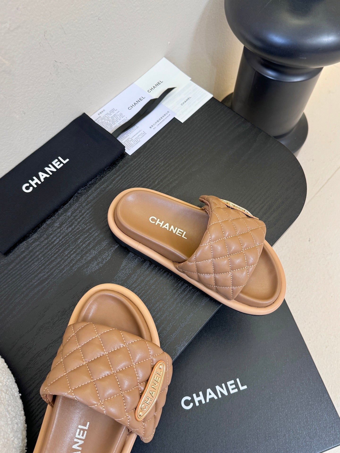 CC 26s Slippers Light Brown Sheepskin 627170