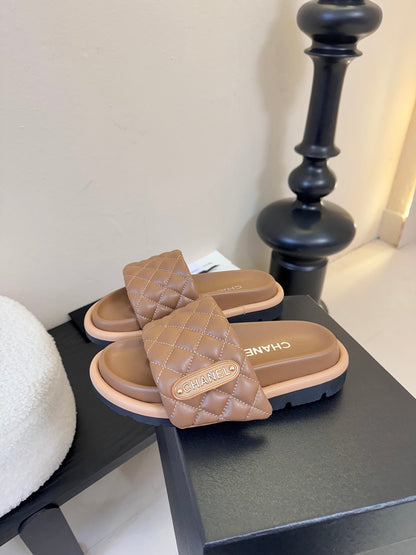 CC 26s Slippers Light Brown Sheepskin 627170