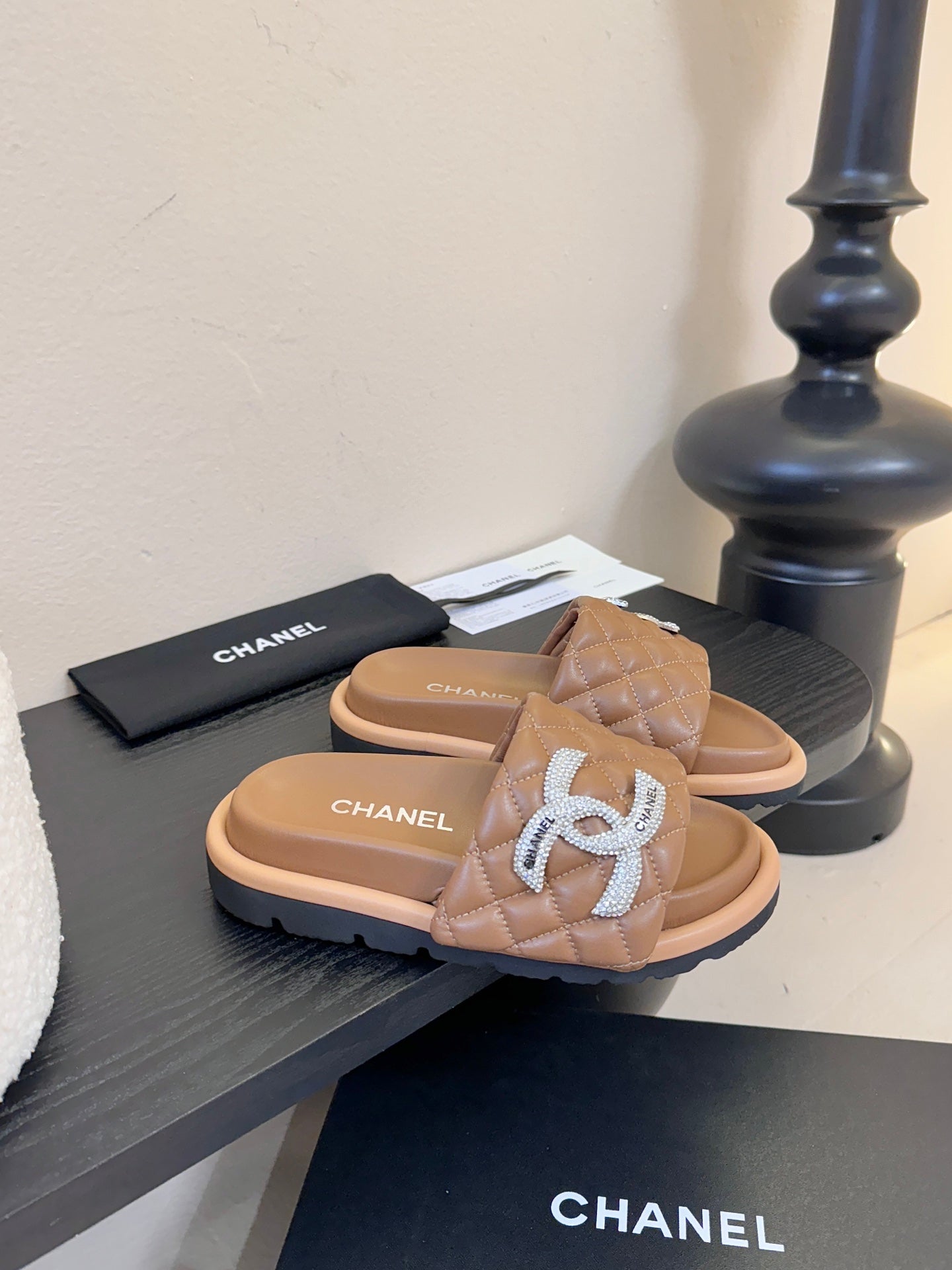 CC 26s Slippers Light Brown Sheepskin 627175