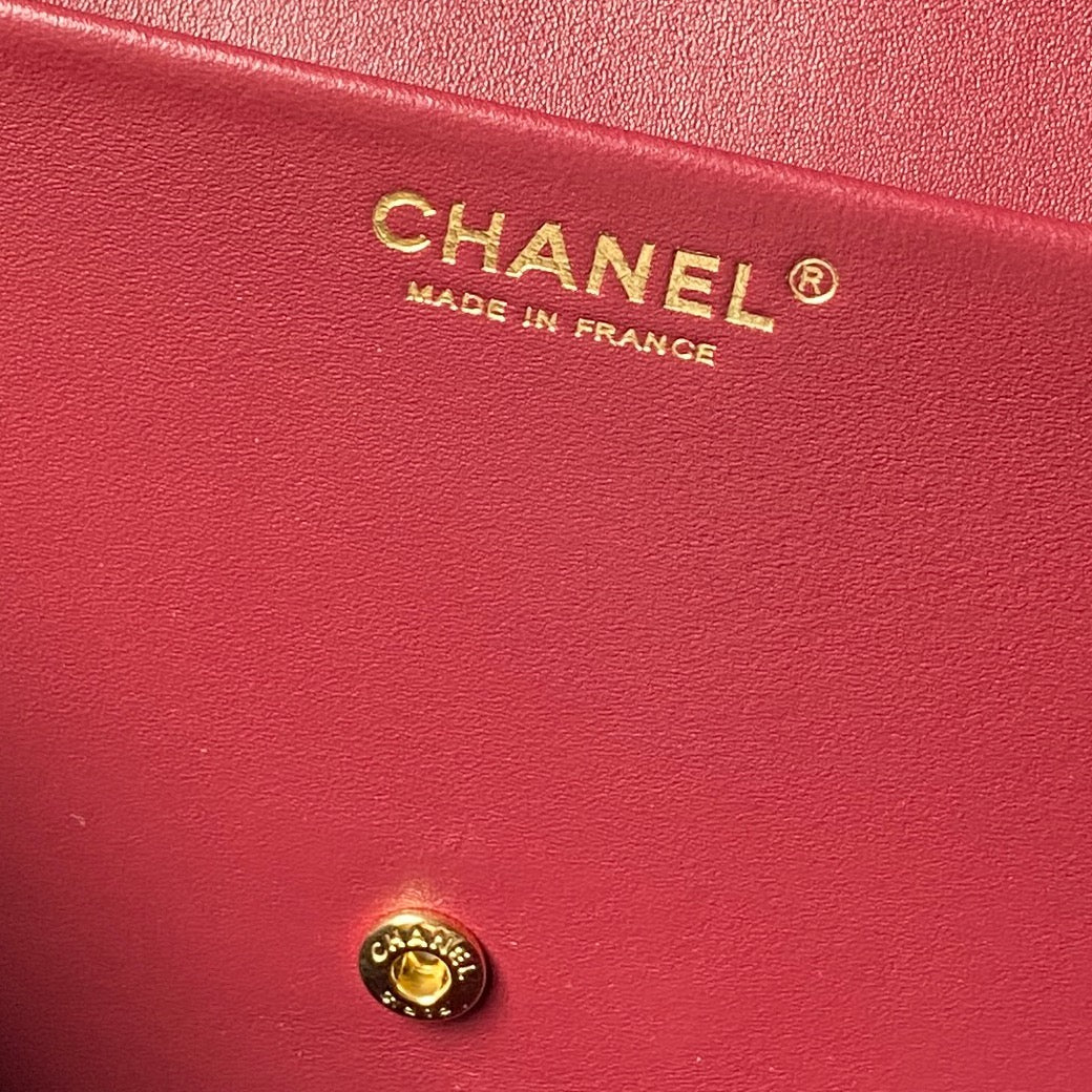 Chanel 2026 Crocodile Embossed Maxi Bag 39cm Calfskin
