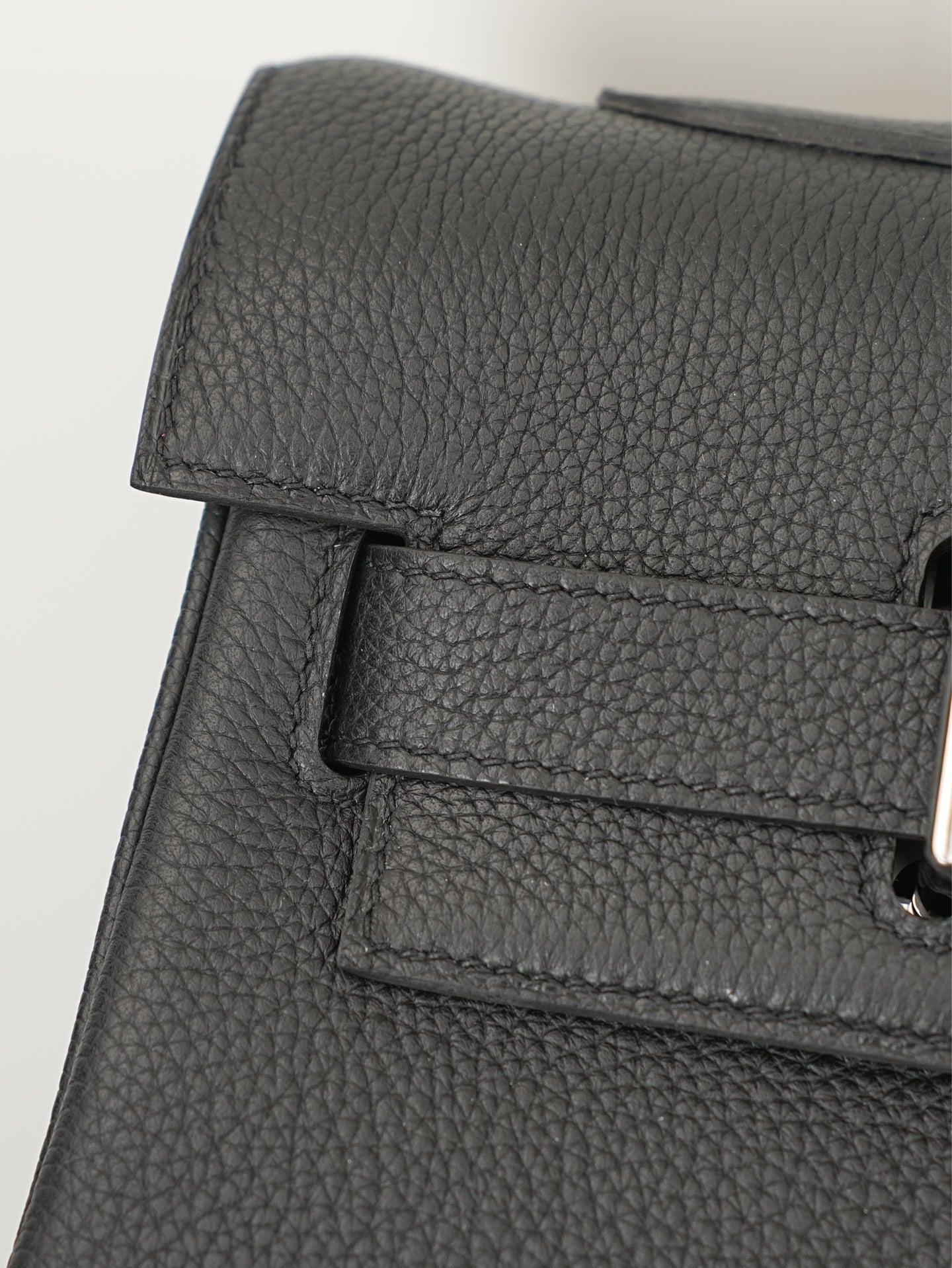 Hermes 2026 Maxi Kelly 42cm Bag Black Togo Leather 284505