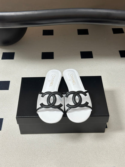 Chanel 2026 Flat Sandals Mesh Sheepskin 834674