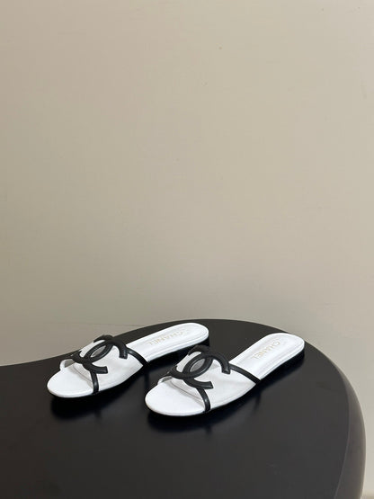 Chanel 2026 Flat Sandals Mesh Sheepskin 834674