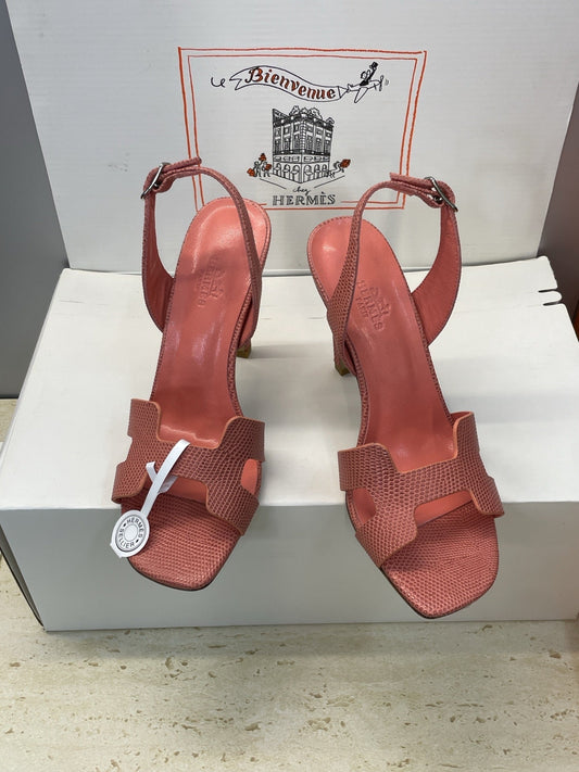 HM 26ss High Heel Sandals 105 Soft Pink Cowhide 607110