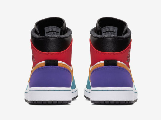 Jordan 1 Mid Multicolor 554724 Sneakers - Legend Status