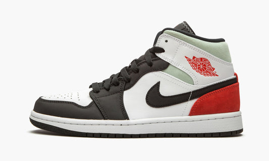 Jordan 1 Mid SE “Red Grey Black Toe” Sneakers - Performance Runner