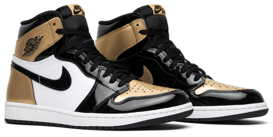Jordan 1 Retro High NRG Gold Toe Sneakers - Basketball Legend