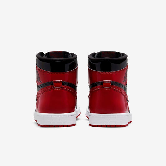 Jordan 1 Retro High OG Patent Bred Sneakers - Collaboration Release