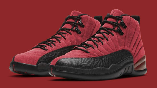Jordan 12 Retro Reverse Flu Game Sneakers - Modern Classic