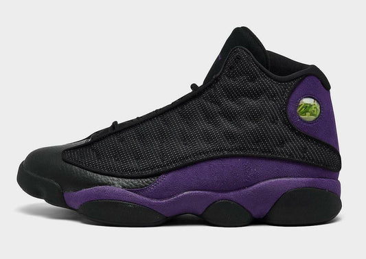 Jordan 13 Black / Purple Sneakers - Performance Runner | Instant Classic