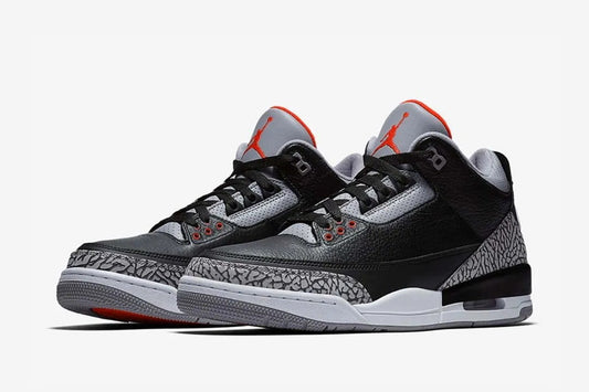Jordan 3 Retro Black Cement Sneakers - Authentic | Trending Sneakers