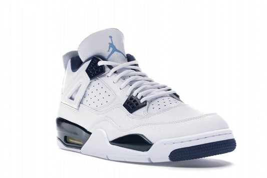 Jordan 4 Retro Columbia Sneakers - Vintage Inspired | Rotation Essential