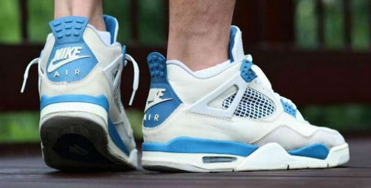 Jordan 4 Retro Golf Military Blue Sneakers - Prime Pick