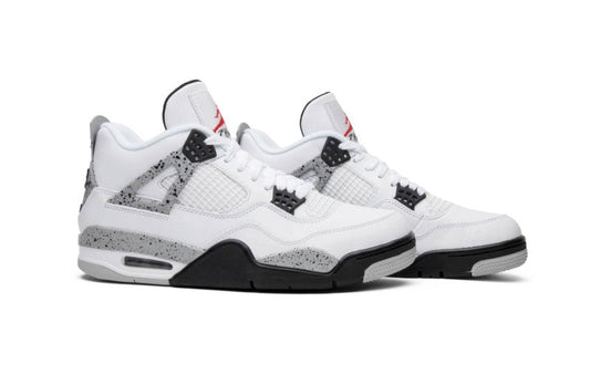 Jordan 4 Retro Golf White Cement Sneakers - Performance Runner