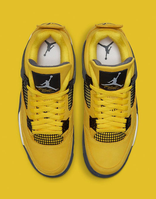 Jordan 4 Retro Lightning Sneakers - Fresh Drop | Hype Sneaker
