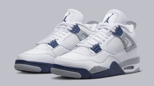 Jordan 4 Retro Midnight Navy Sneakers - Elite Edition | Top Pick