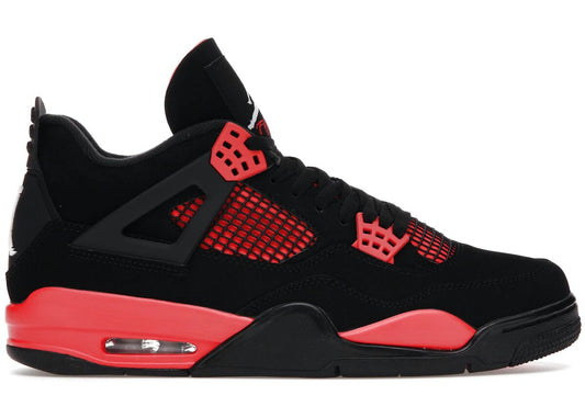 Jordan 4 Retro Red Thunder Sneakers - Basketball Legend