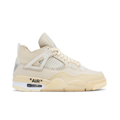 Off-White x Wmns Air Jordan 4 SP Sail CV9388-100 Sneakers - Court Classic