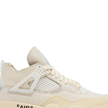 Off-White x Wmns Air Jordan 4 SP Sail CV9388-100 Sneakers - Court Classic