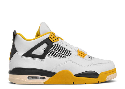 Wmns Air Jordan 4 Retro Vivid Sulfur Revered Footwear Sneakers - Hall of Fame