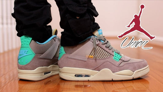 Union LA x Jordan 4 Retro Taupe Haze Sneakers - Streetwear Essential
